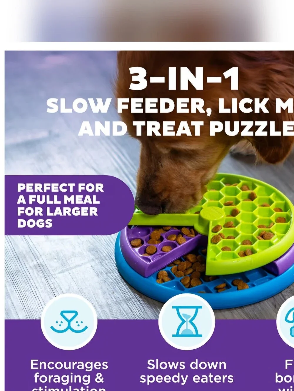 Outward Hound puzzle bowl